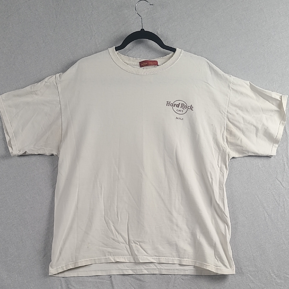 Hard Rock Cafe White Short Sleeve Tee